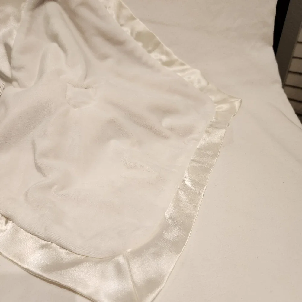 Douglas Baby Cuddle‎ Fox Lovey with Tail  Woodland Mushrooms Satin Edge Blanket